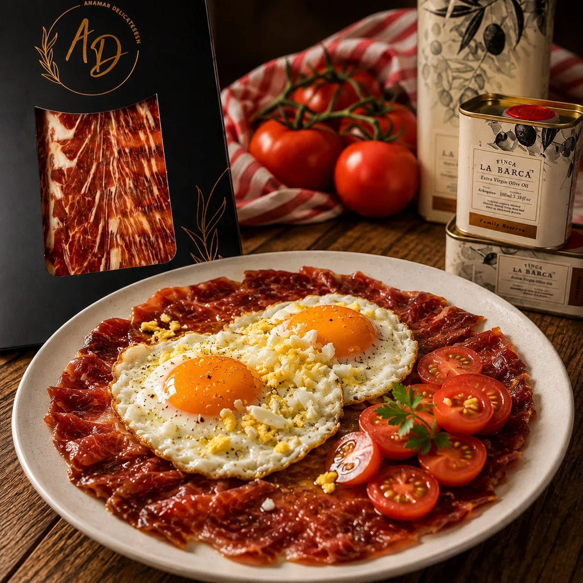 CARPACCIO DE JAMON IBÉRICO