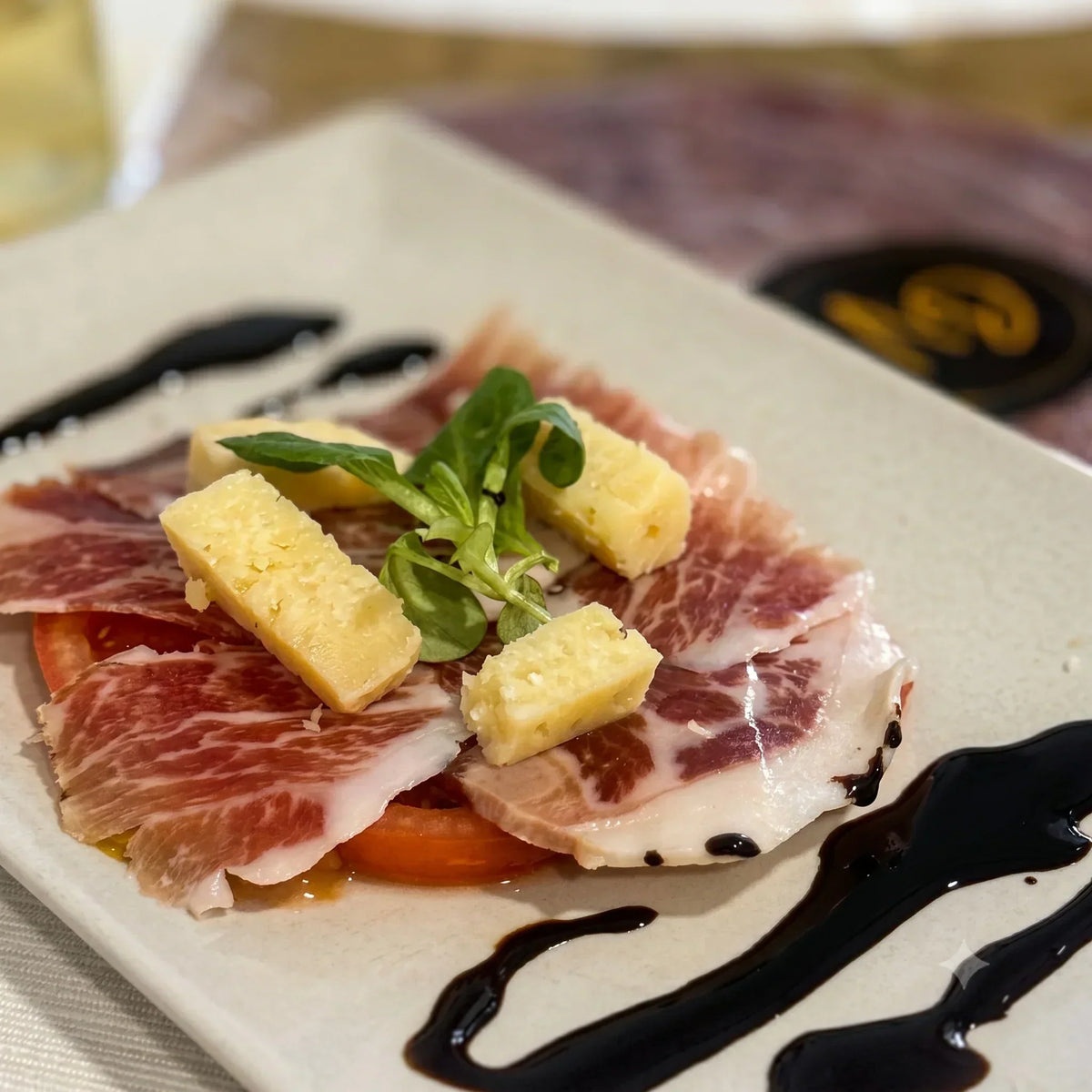 CARPACCIO DE JAMÓN IBÉRICO