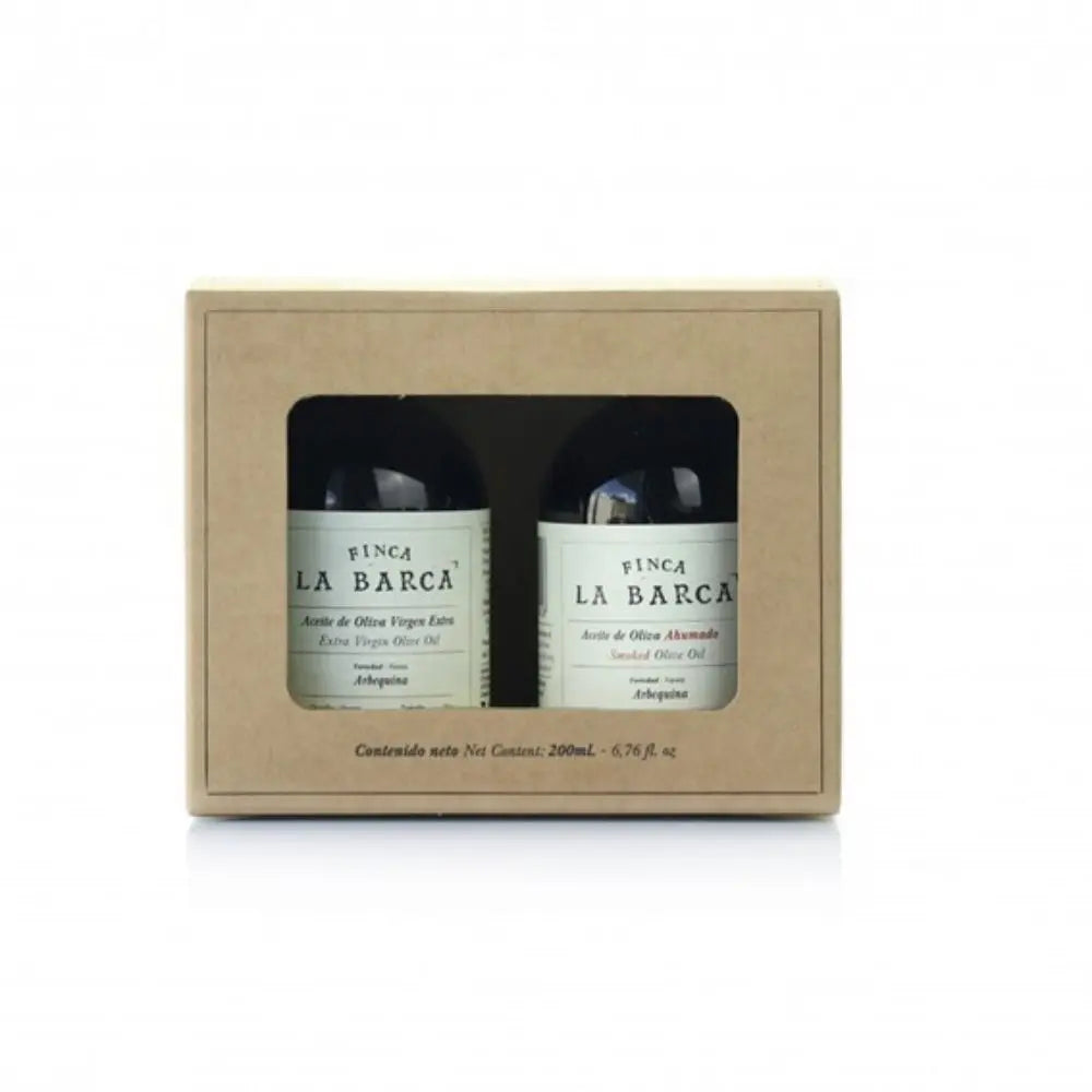 Estuche Dúo Aceites de Oliva «Ahumado y Sin Ahumar»