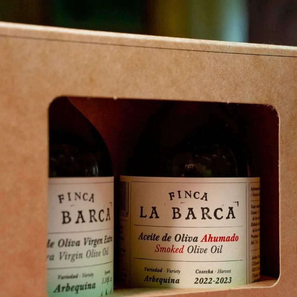 Estuche Dúo Aceites de Oliva «Ahumado y Sin Ahumar»