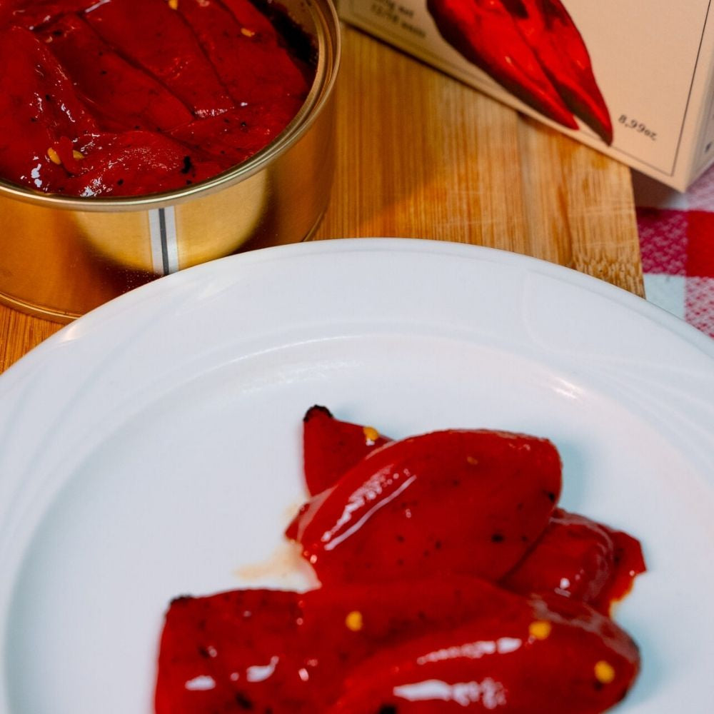 Pimientos del Piquillos Asados a la Leña