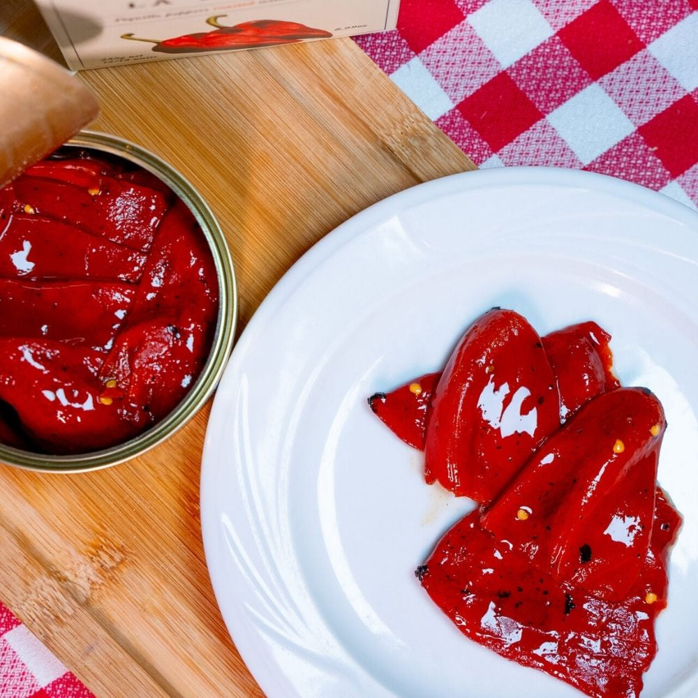 Pimientos del Piquillos Asados a la Leña