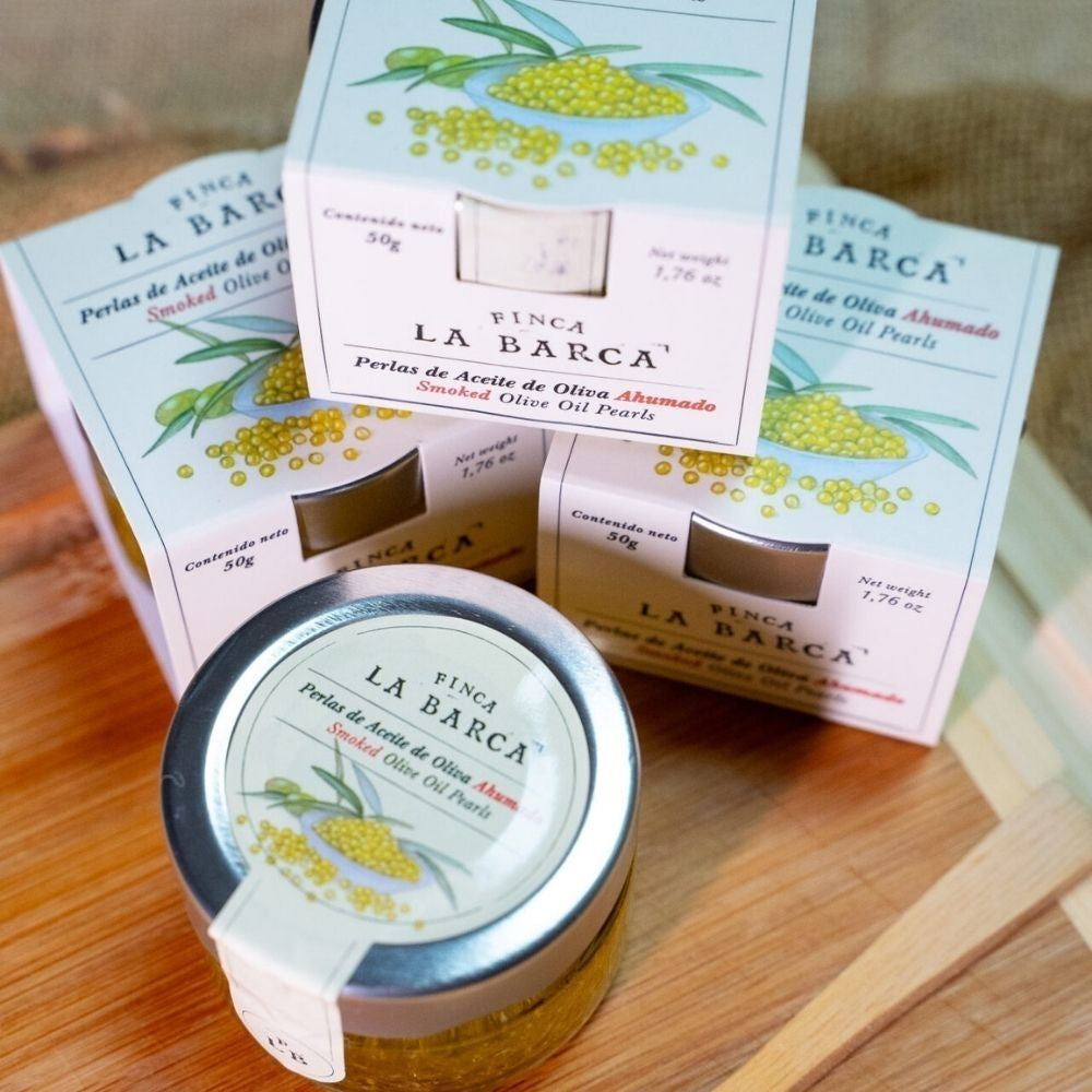 Perlas de Aceite Ahumado