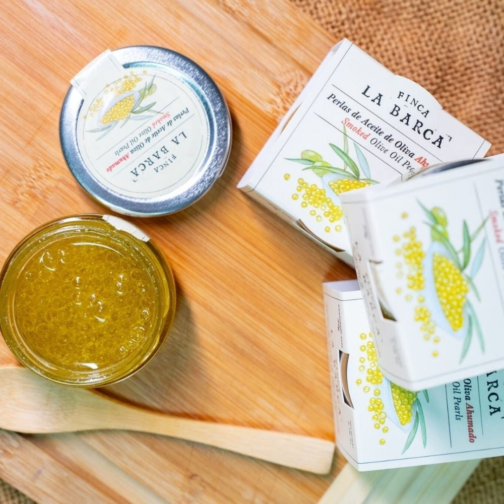 Perlas de Aceite Ahumado