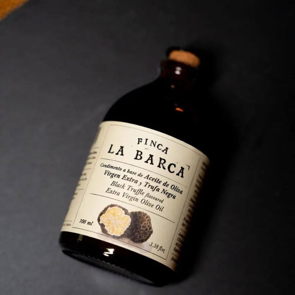Condimento Aceite de Oliva Virgen Extra y Trufa Negra