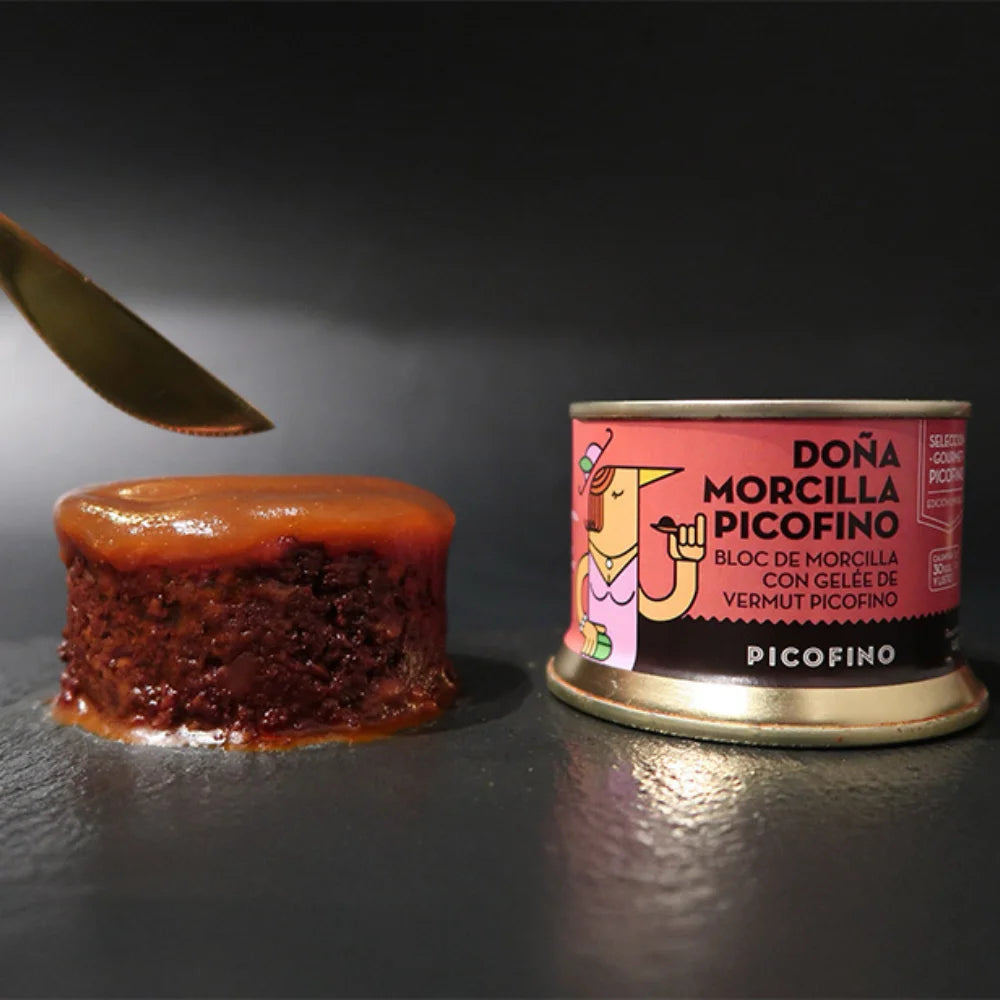 Bloc de Morcilla con Gelée de Vermut