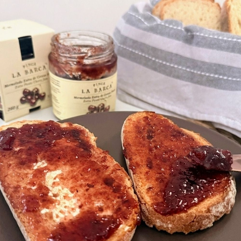 Mermelada de Cerezas Picotas Finca La Barca 260g