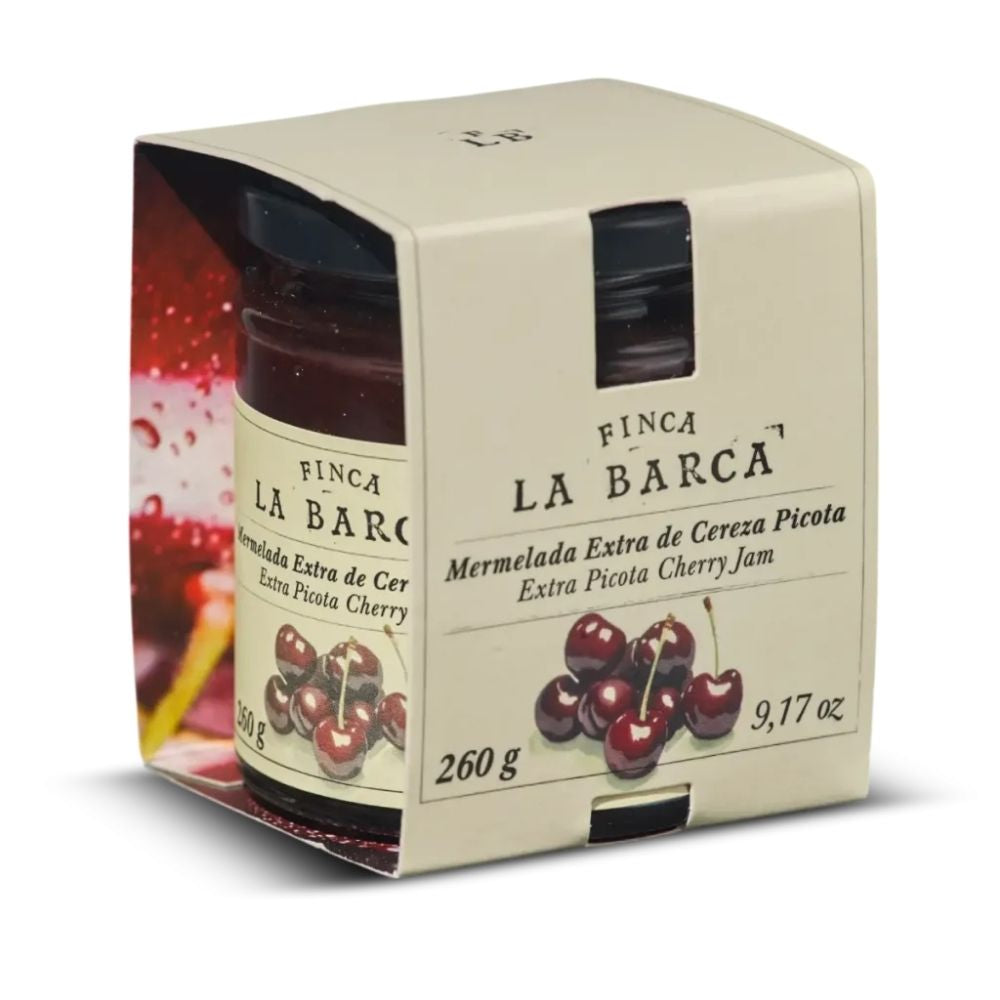 Mermelada de Cerezas Picotas Finca La Barca 260g