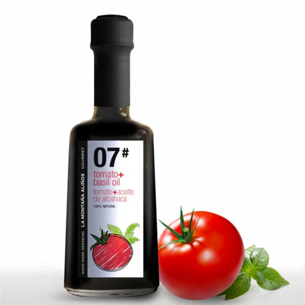 Aliño Tomate y Aceite de Albahaca