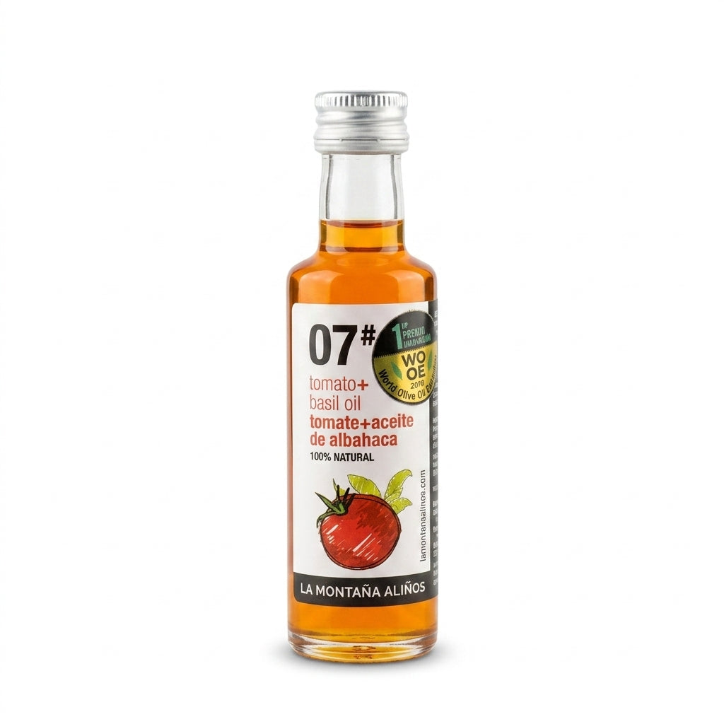 Aliño Tomate y Aceite de Albahaca
