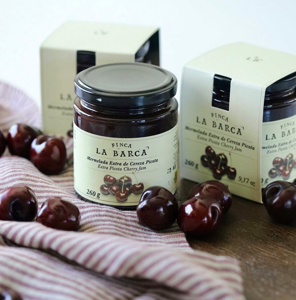 Mermelada de Cerezas Picotas Finca La Barca