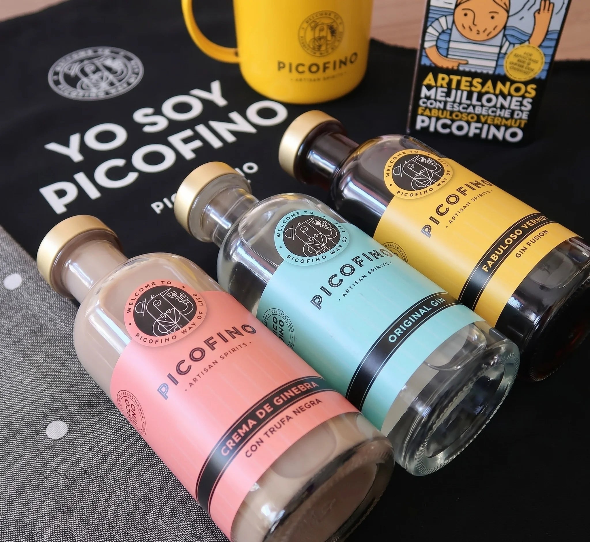 Crema de Gin con Trufa Negra