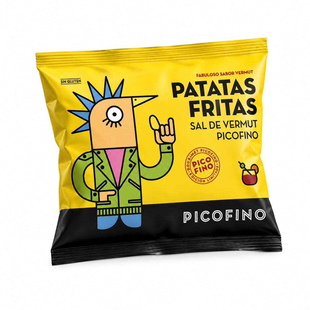 Patatas Fritas con sal de Vermut Picofino