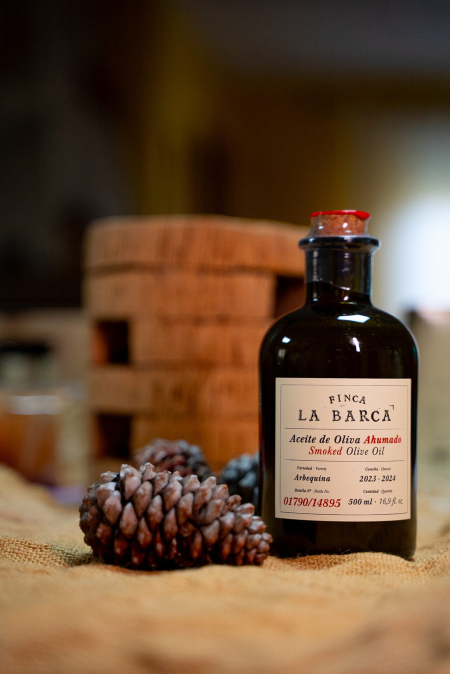 Aceite de Oliva Ahumado Botella 500 ml