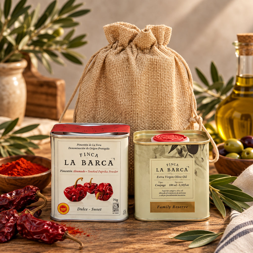 Saquito Regalo de Aceite y Pimentón