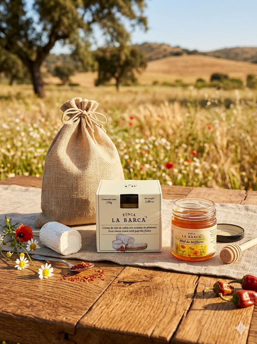 Saquito Regalo de Crema de Queso y Miel