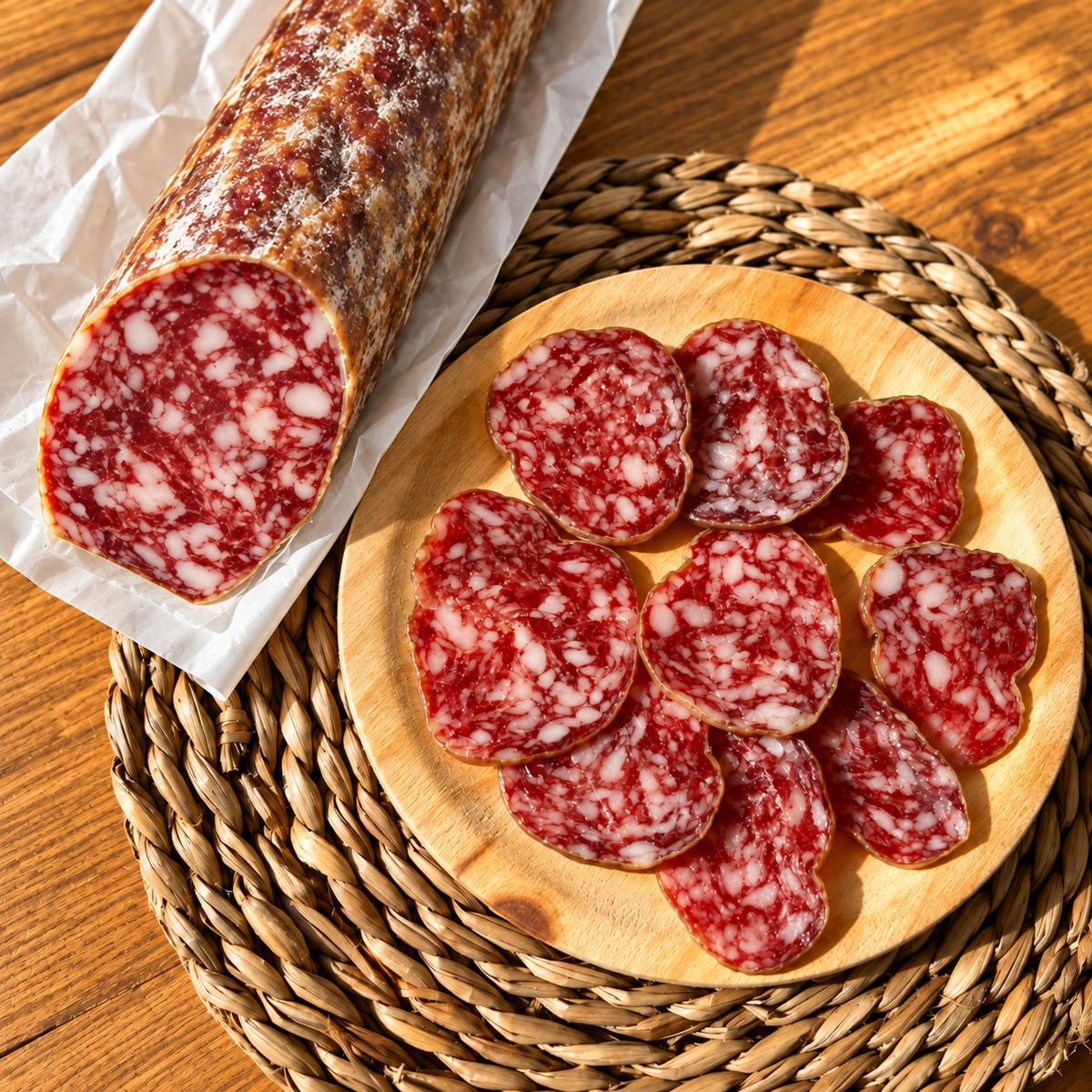 Medio Salchichón Ibérico Extra