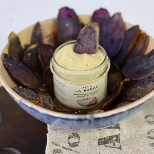 Alioli con Aceite de Oliva Ahumado
