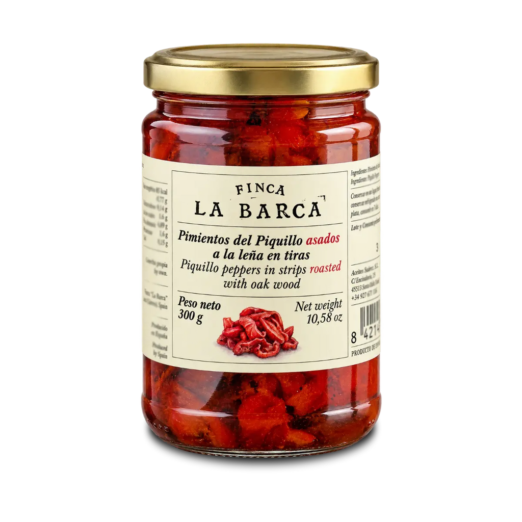 Pimientos del Piquillo Asados a la Leña en Tiras